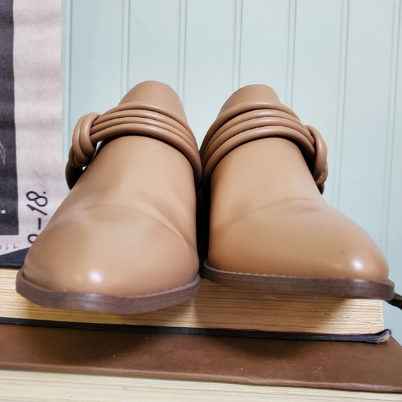 DV Dolce Vita Women's Tabitha Mule Cafe Knotted Strap Slip On Heels womens 7.5 - Picture 3 of 10